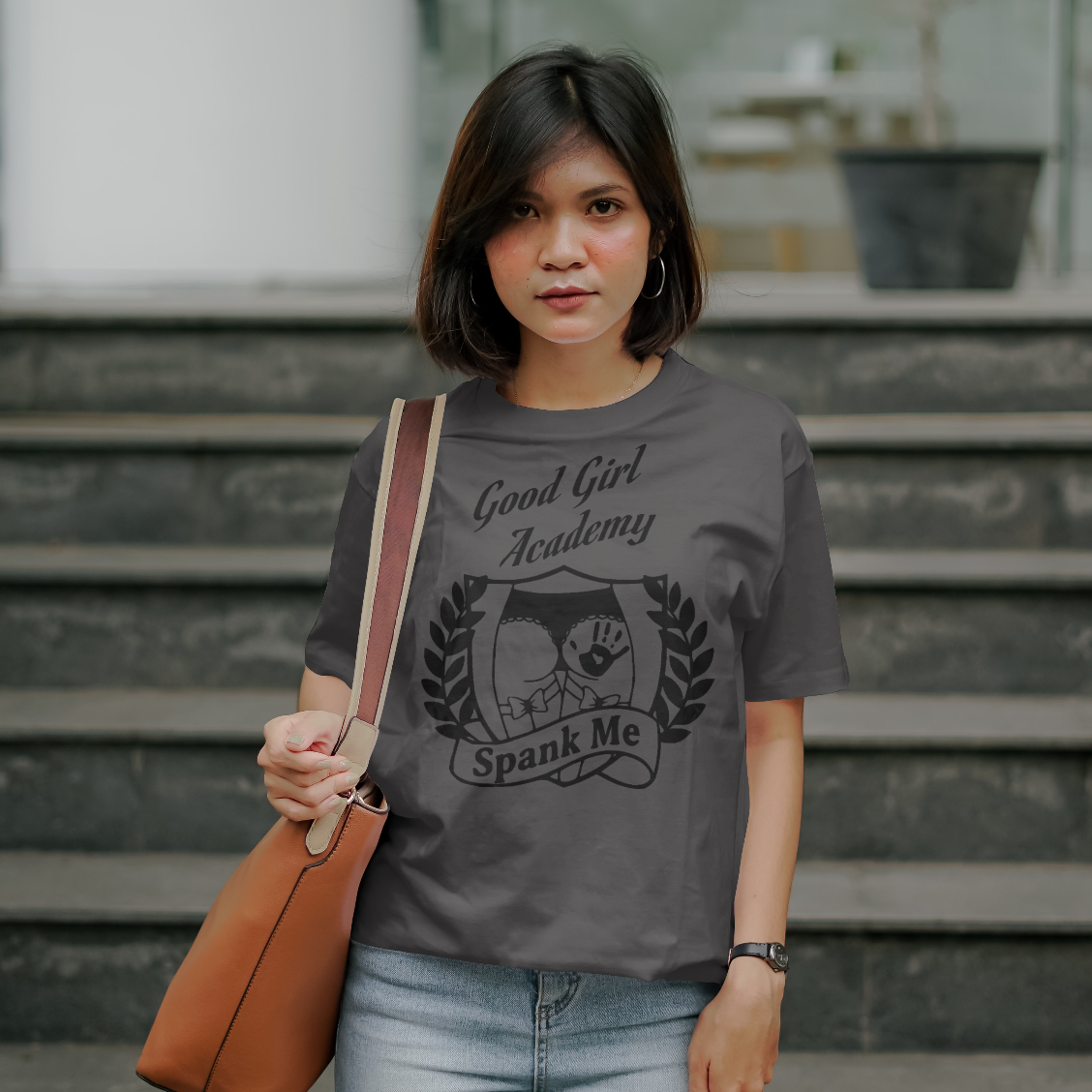 Good Girl Academy – “Spank Me” Tee
