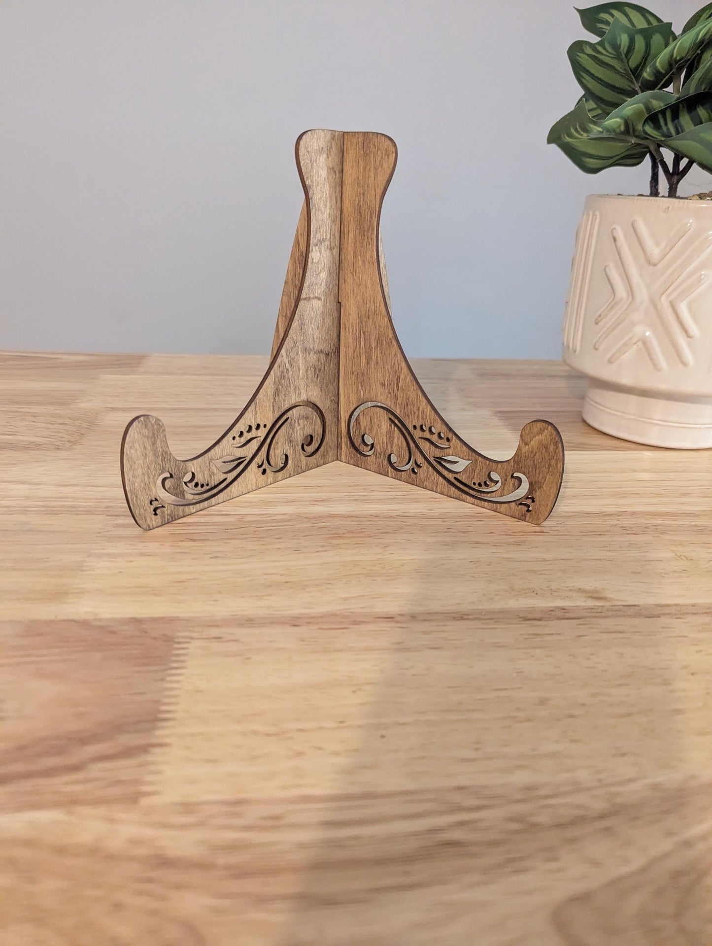 US Army desktop wood flag with optional custom plaque