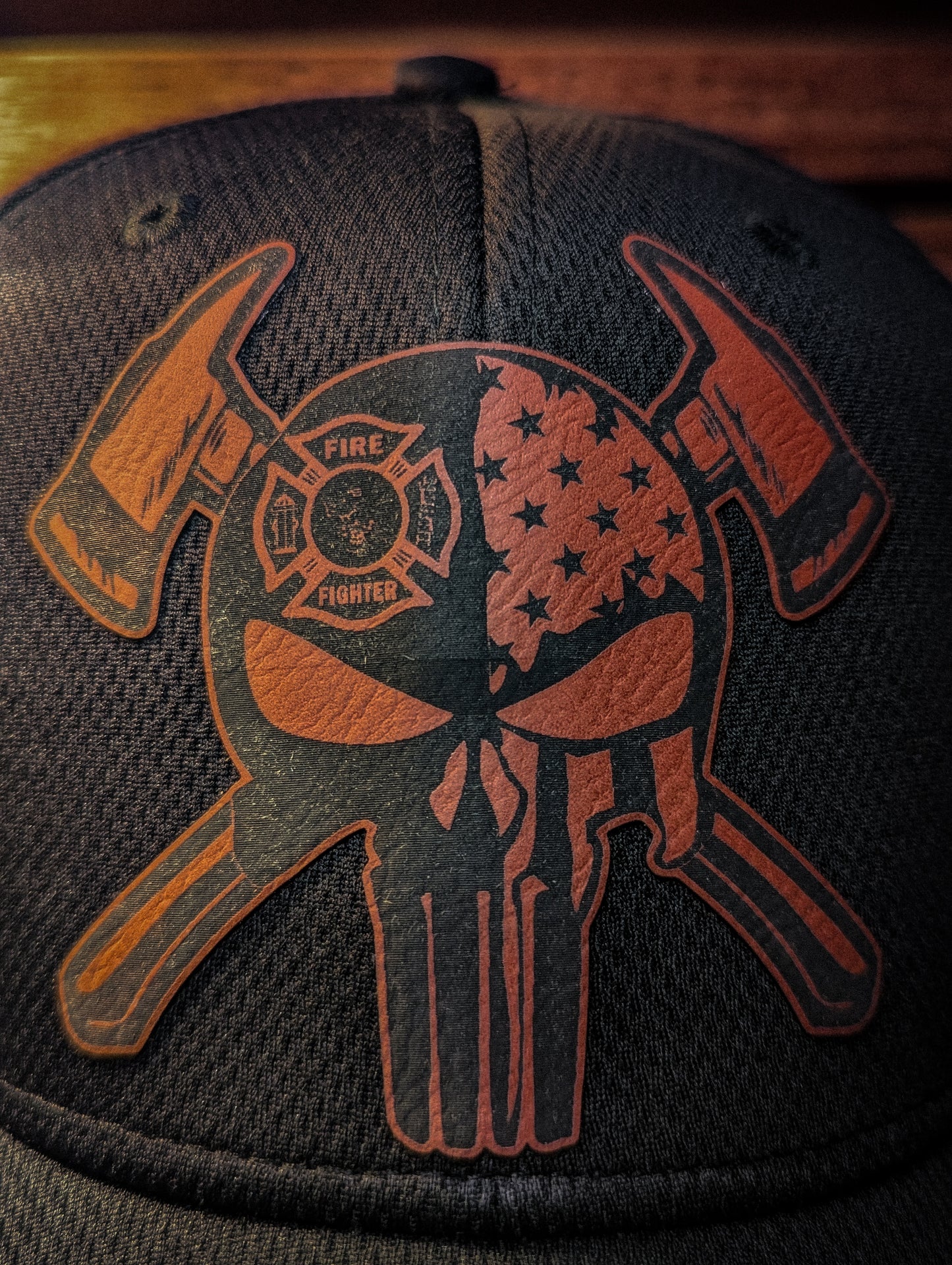 Firefighter Punisher Skull Hat