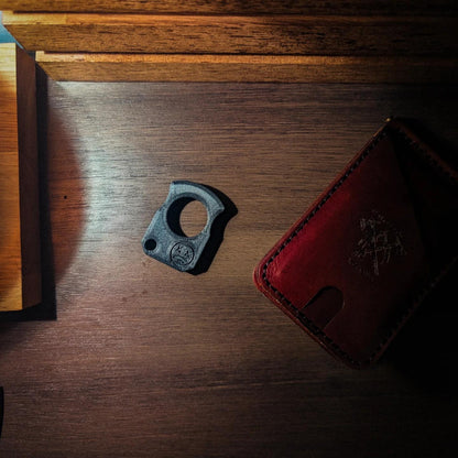 Single Finger PLA-CF Knuck Self Defense Tool