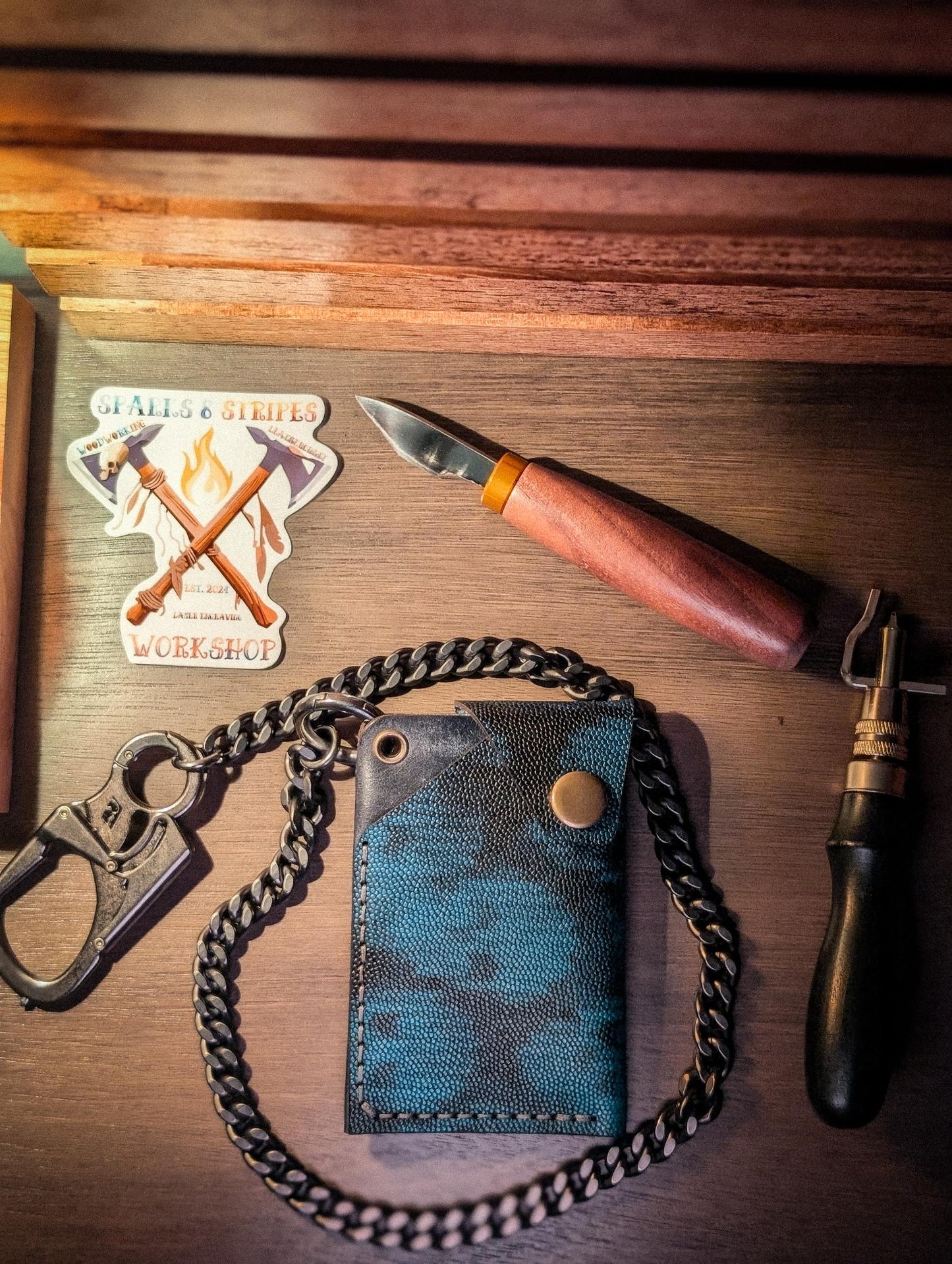 Leviathan Skull Wallet