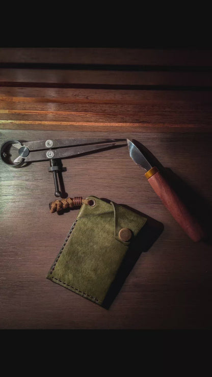 Apache in Pueblo Olive leather