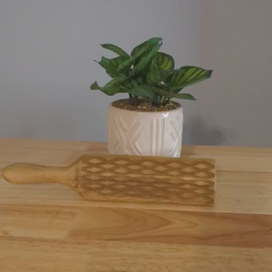 BDSM diamond cut spanking paddle for otk adult fun