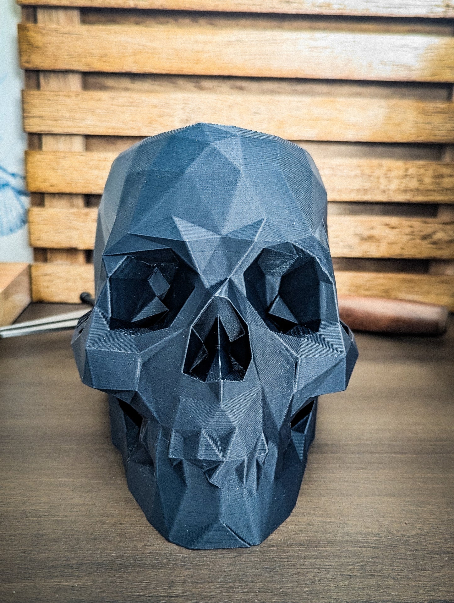 Geometric Skull planter