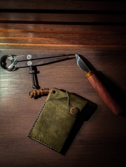 Apache in Pueblo Olive leather