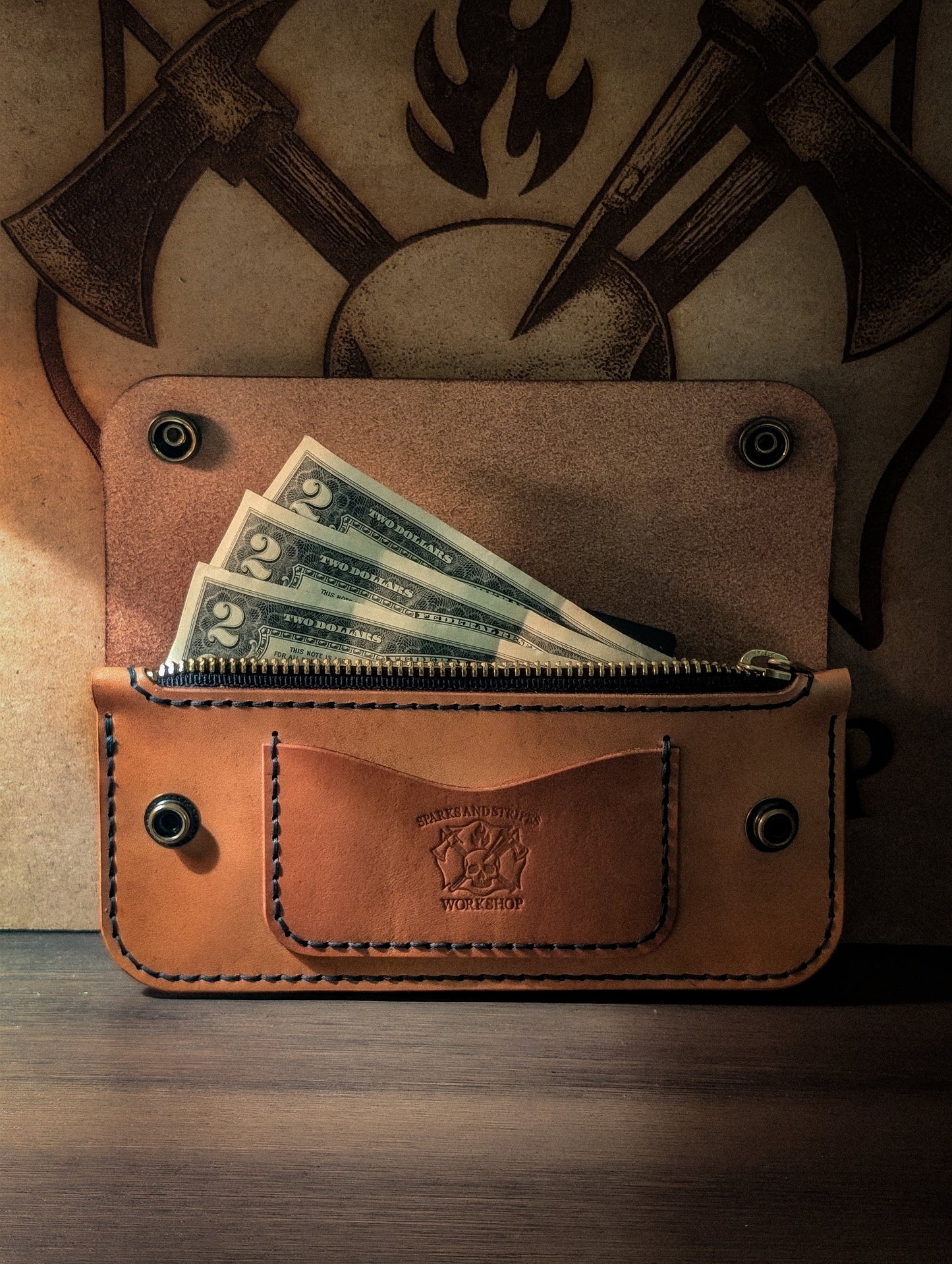 The Night shift-long trucker wallet