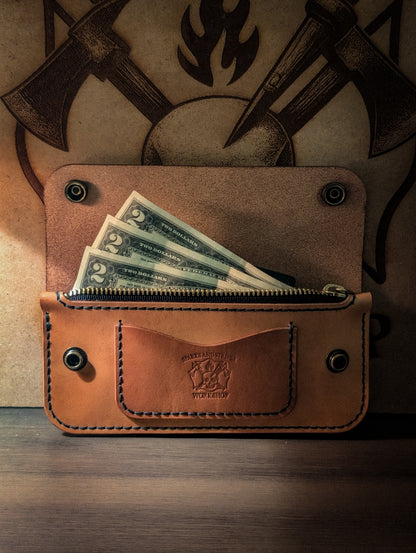 The Night shift-long trucker wallet