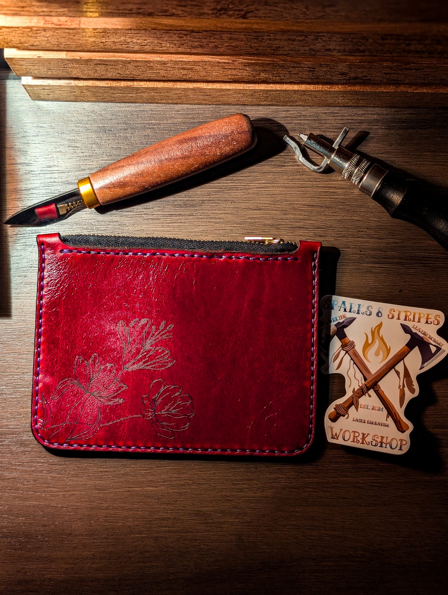 The "Lilith" oxblood tote bag