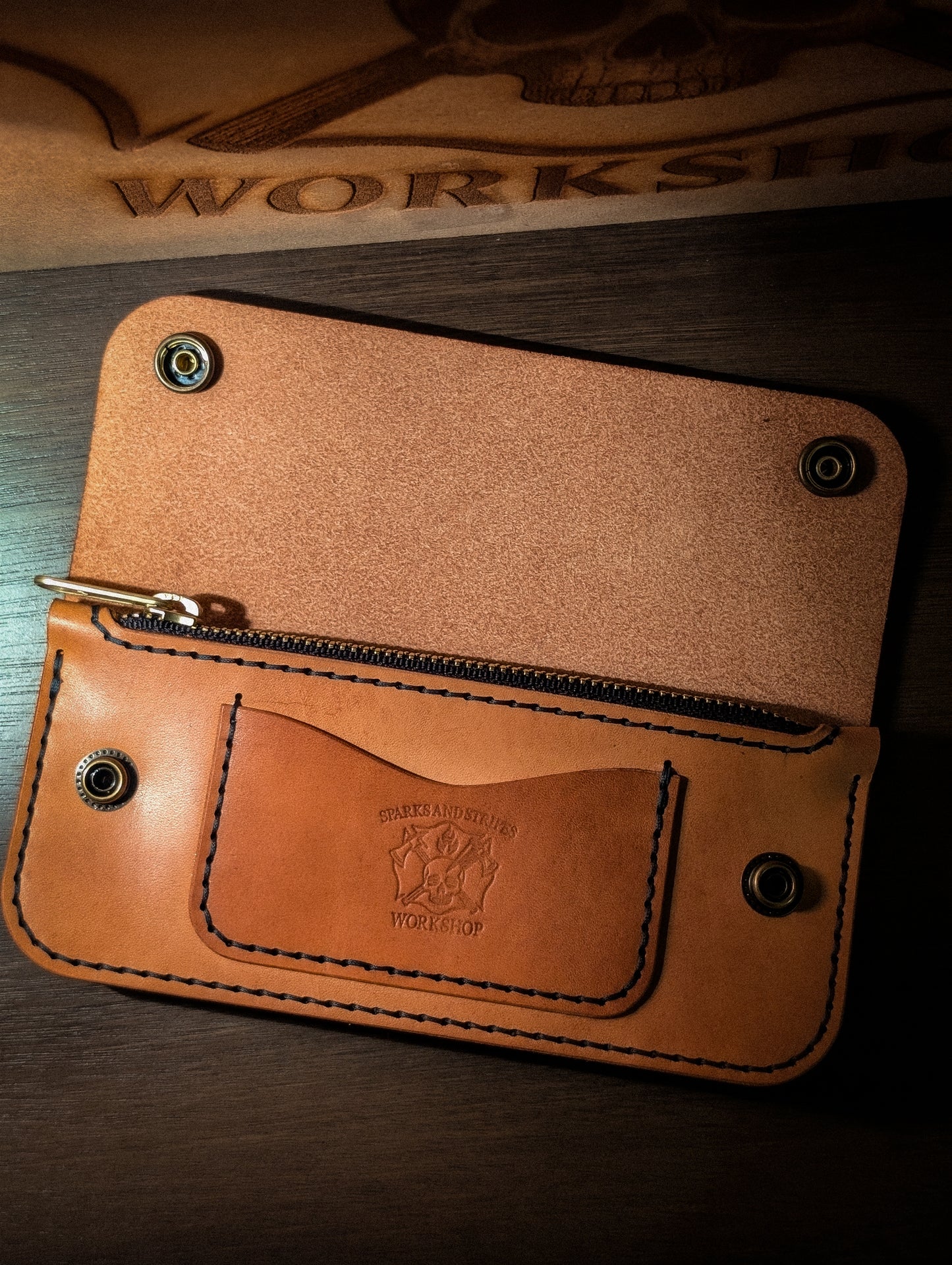 The Night shift-long trucker wallet