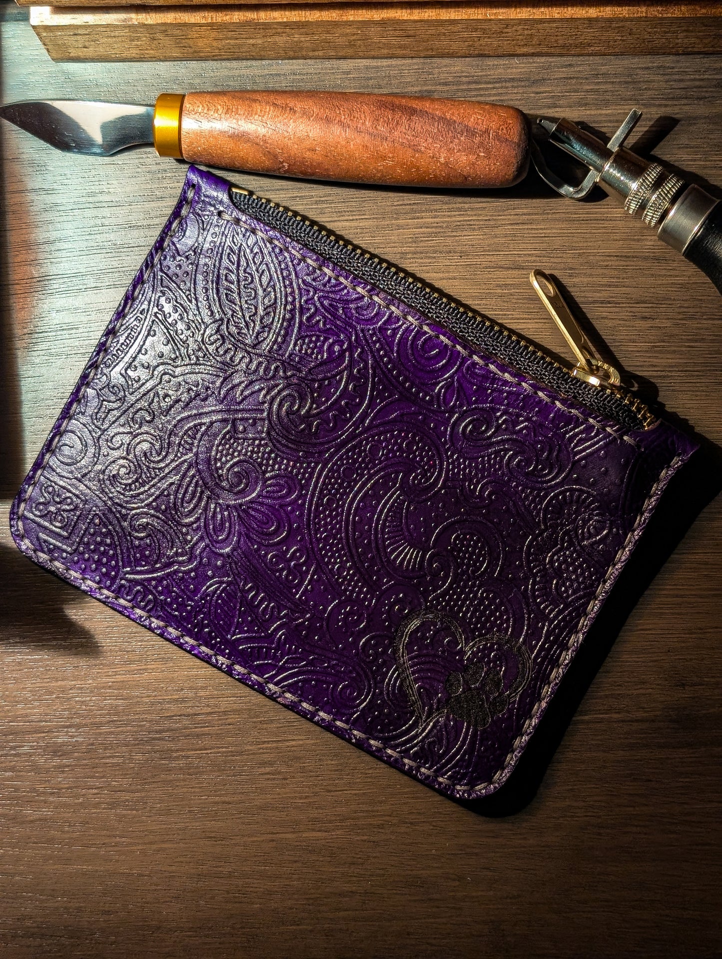 The Amanda brown leather tote