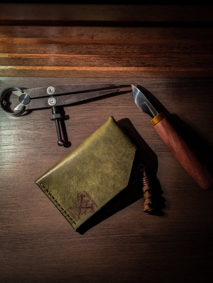 Apache in Pueblo Olive leather