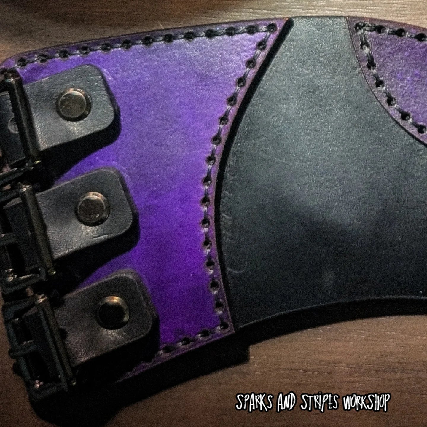 "Obsidian Grace" Posture Collar