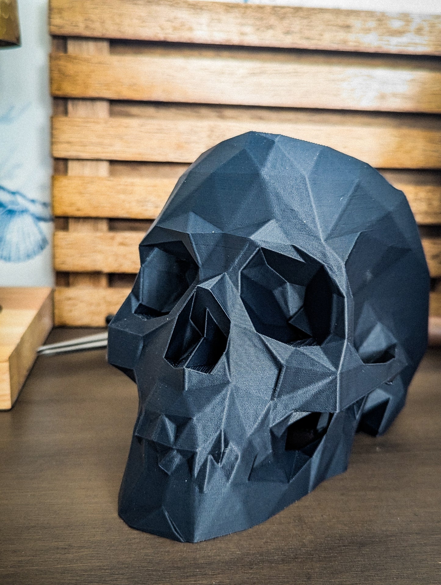 Geometric Skull planter