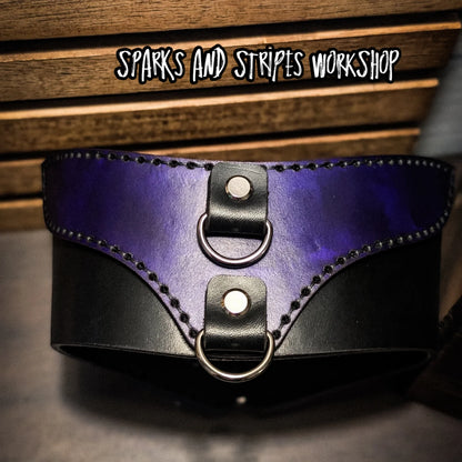 "Obsidian Grace" Posture Collar